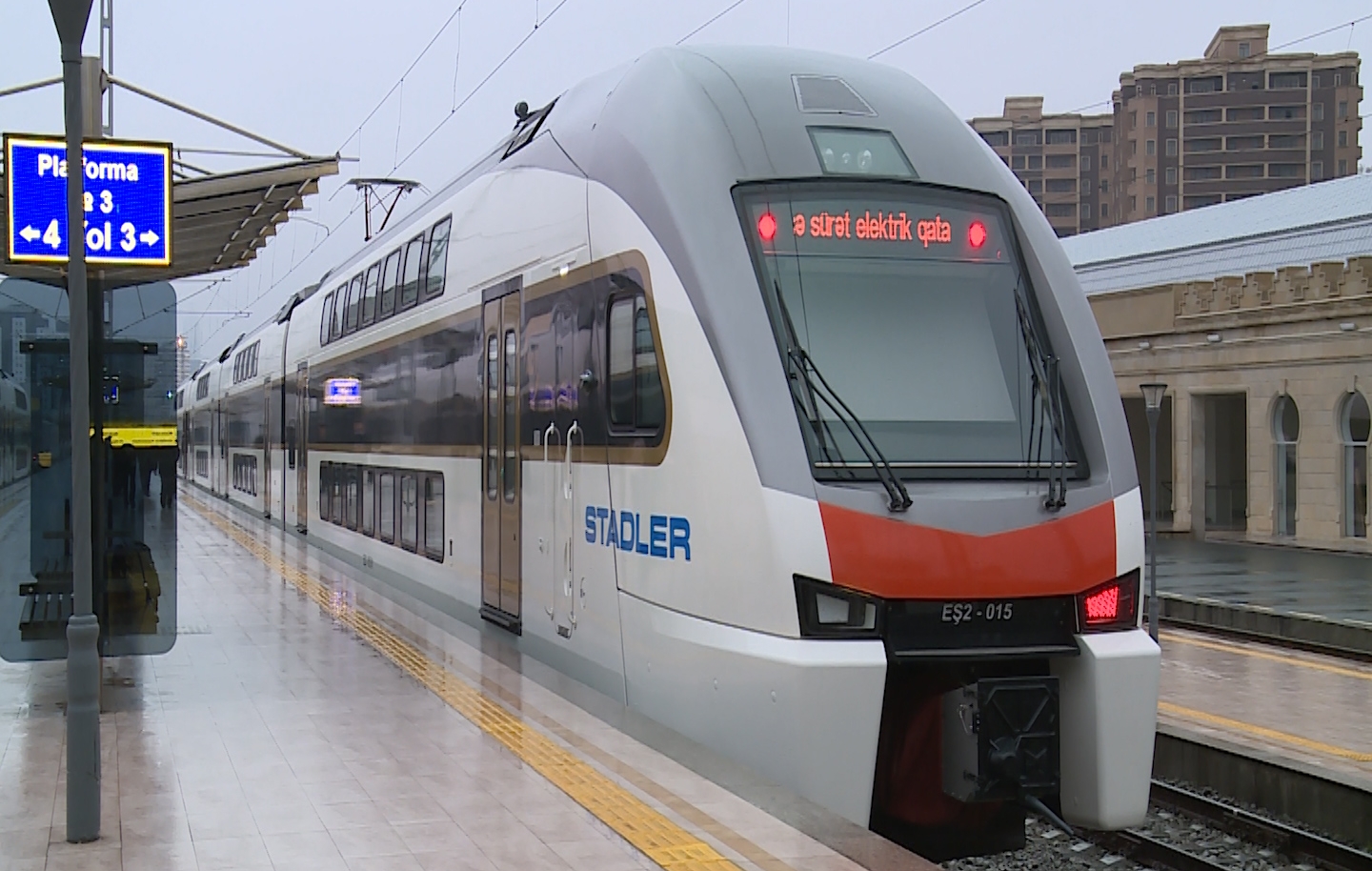 Abşeron Dairəvi dəmir yolu xətti üzrə elektrik qatarları bu tarixlərdə fəaliyyətdə olmayacaq