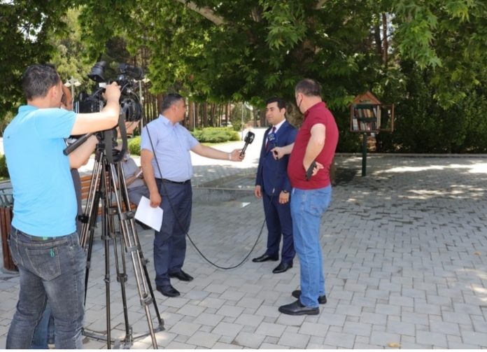 Naftalanda möhtəşəm bir layihə - regionda ilk “Little Free Library” kitabxana açıldı