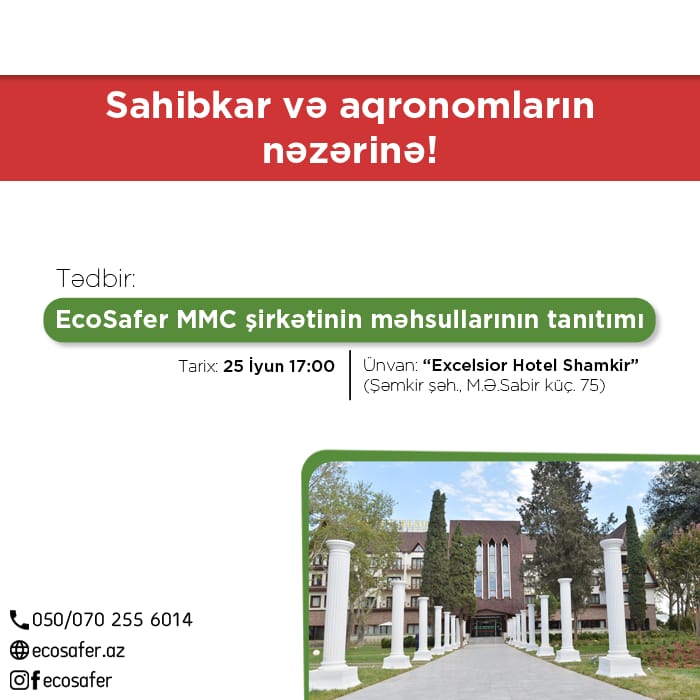 Şəmkirdə sahibkarları və aqronomları sevindirəcək bir layihəyə start verilir