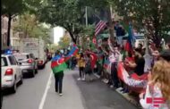 Nyu-Yorkda da Azərbaycan Ordusuna dəstək aksiyası keçirilib - VİDEO