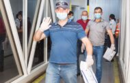 117 nəfər soydaşımız Almatıdan vətənə gətirildi - FOTO