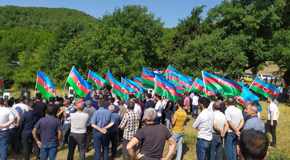 Şəhid Xəyyam Daşdəmirov doğma İsmayıllı rayonunda dəfn edilib