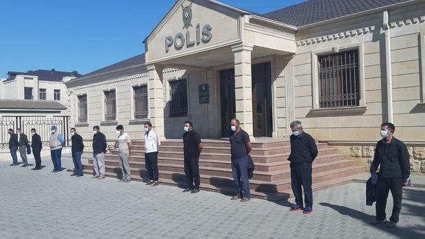 Sabunçuda karantin qaydalarını pozaraq dini mərasim keçirənlər saxlanılıb.