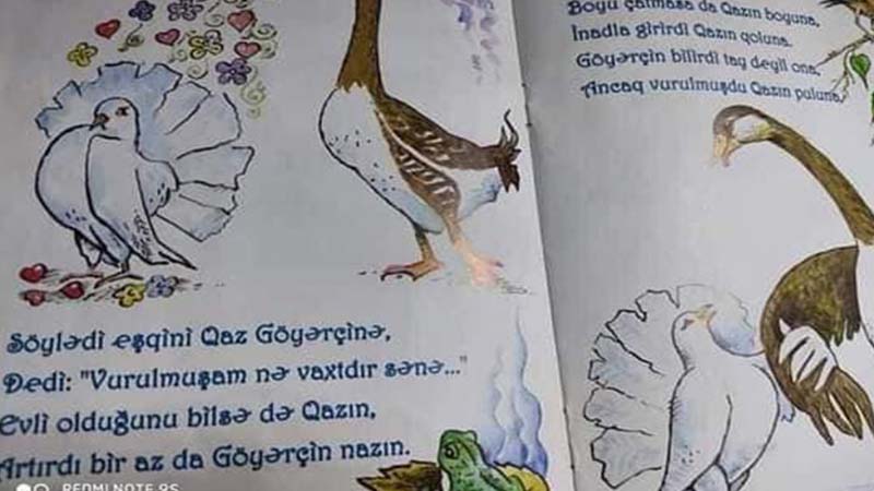 Uşaqlar üçün nəzərdə tutulan qalmaqallı kitabla bağlı AÇIQLAMA - FOTO