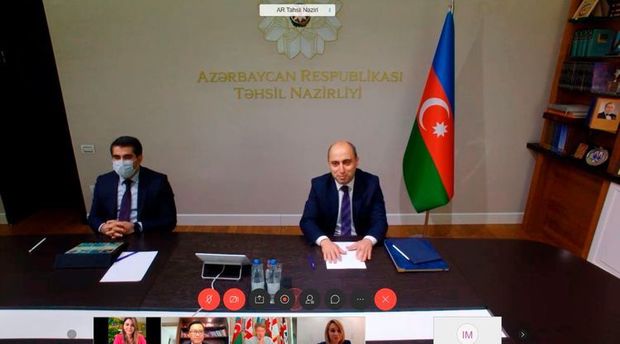 Təhsil naziri Böyük Britaniyanın səfiri ilə görüşüb