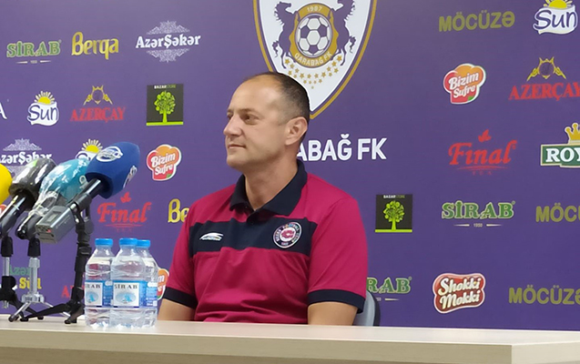 “Qarabağ” çox yaxşı komandadır - Qoran Simov