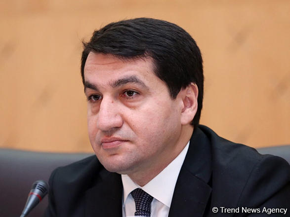 Hikmət Hacıyev: “Ermənistan ona aid olmayan mövzulara qarışmağa çalışır”