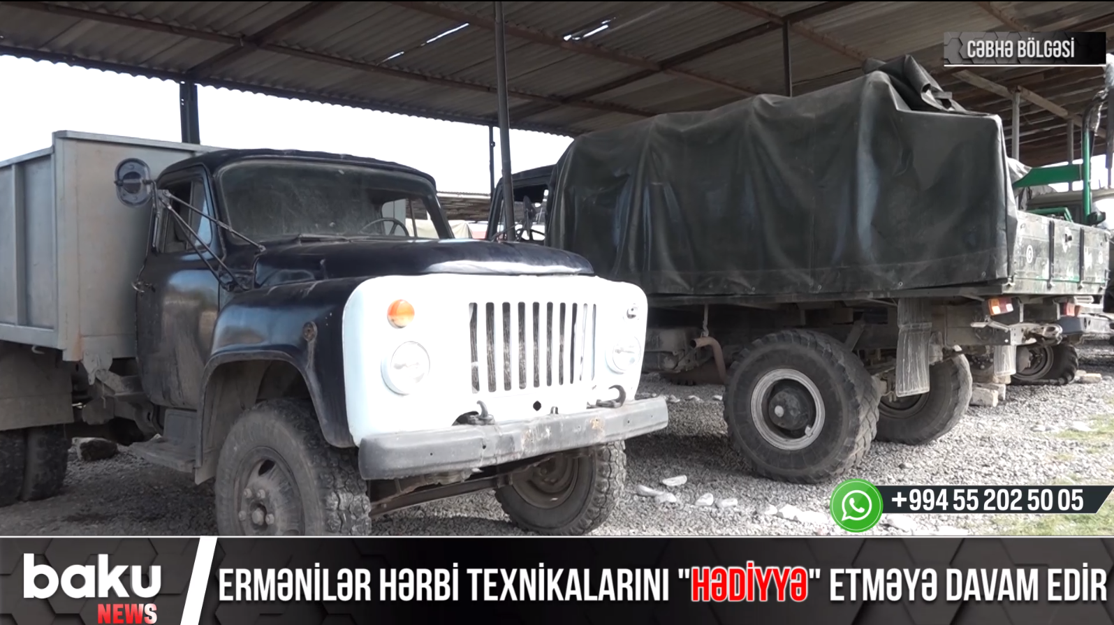 Düşmənin növbəti hərbi texnikaları ələ keçirilib – VİDEO
