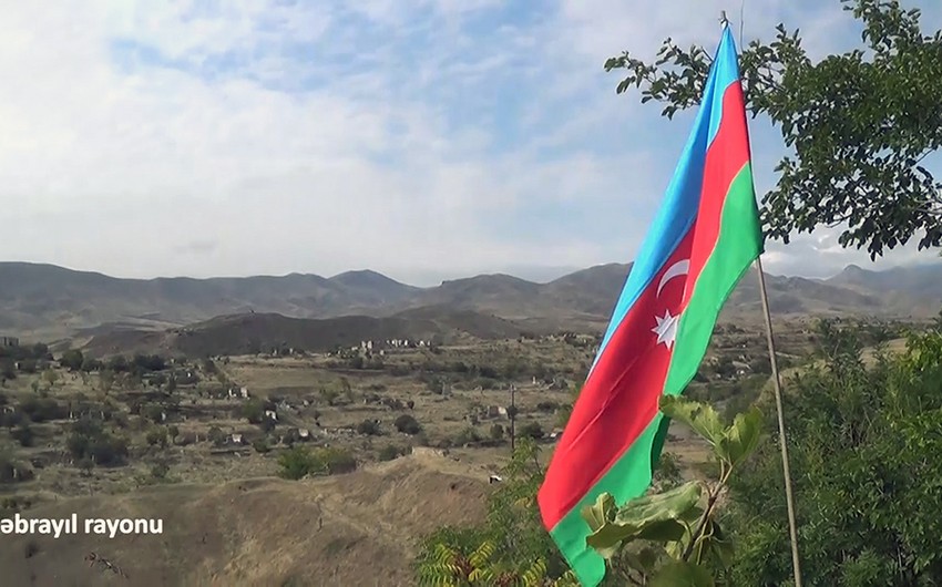 İşğaldan azad edilən Cəbrayıl rayonunun görüntüləri