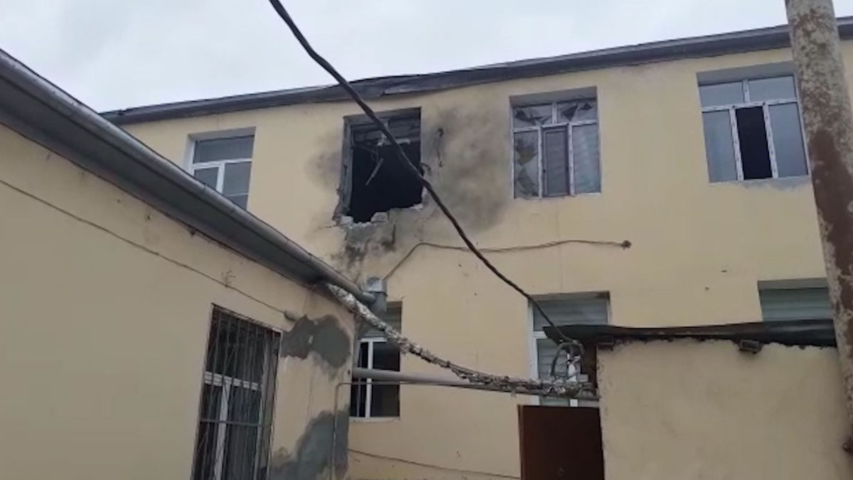 Ermənilər Goranboyun kəndlərini atəşə tutublar