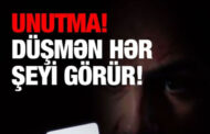 Düşmənə hərbi sirr vermə! - FOTO