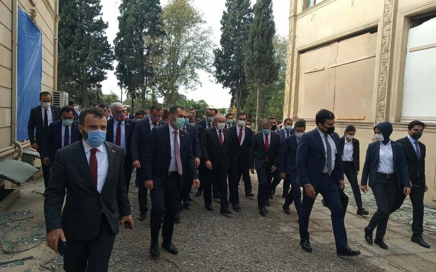 Türkiyə parlamentinin sədri Gəncədədir