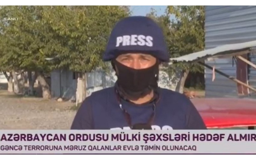 AzTV-nin əməkdaşı cəbhə bölgəsində yaralandı