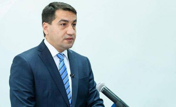 Hikmət Hacıyev: “Ermənistan hədiyyə aldığı silah-sursatla Azərbaycan xalqına qarşı növbəti genosid aktı törətdi”