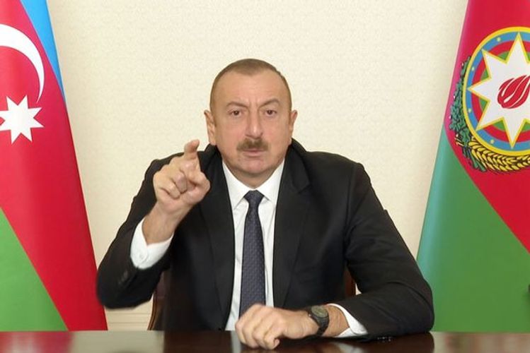 Prezident: “Ermənistan məğlub edilmiş, Azərbaycan zəfər çalmış ölkədir”