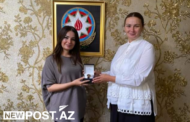 Qənirə Paşayeva müzəffər əsgər anası, şairə Nuranə Nurla görüşüb