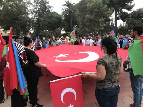 Şimali Kiprdə “Azərbaycan üçün birlikdəyik” aksiyası keçirilib