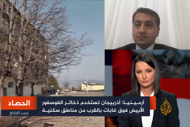 Hikmət Hacıyev “Al-Jazeera” kanalına müsahibə verib - VİDEO