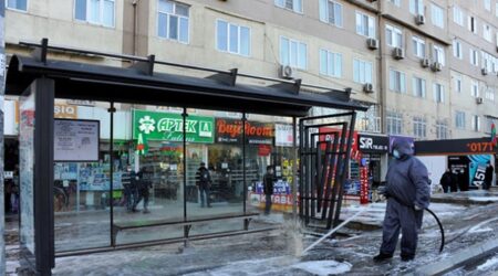 Bakıda 550 küçə dezinfeksiya edildi – Fotolar