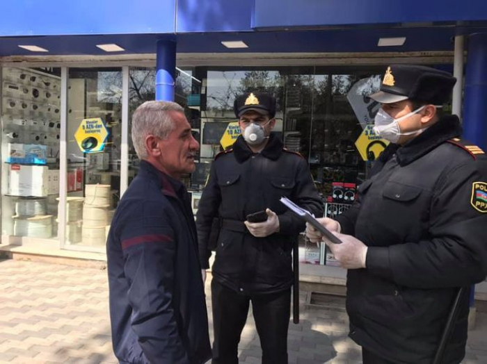 Karantini pozan 2 626 nəfər cərimələndi