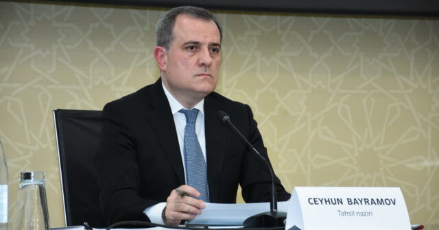Ceyhun Bayramov: “30 ildir davam edən silahlı münaqişəyə son qoyuldu”