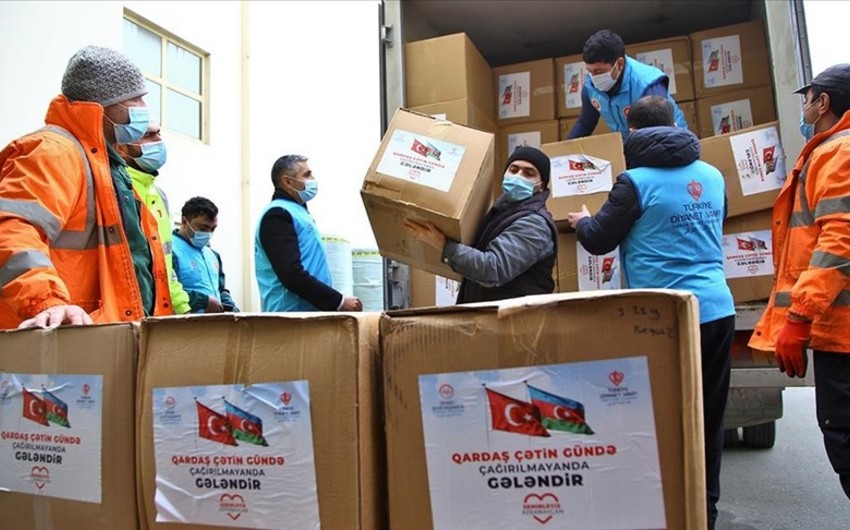 Türkiyə Azərbaycana növbəti yardımı göndərib