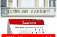 DİQQƏT!!! 2021-ci ilin bayram günləri AÇIQLANDI