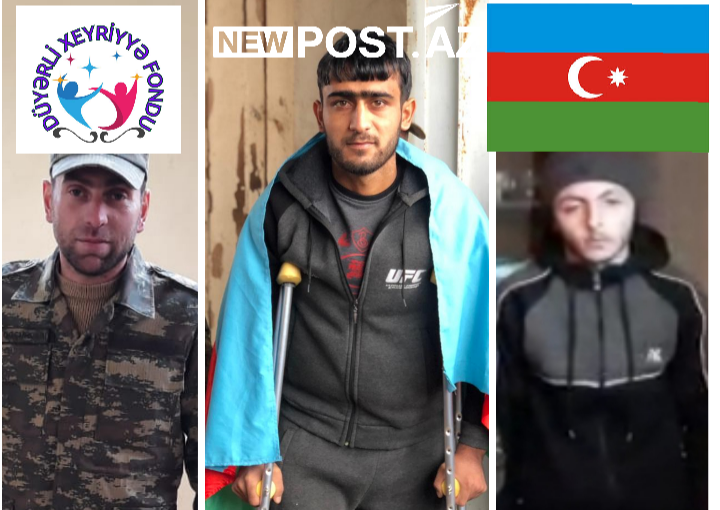 Şəmkirdəki “Düyərli Xeyriyyə Fondu”nun üzvləri əsirlikdən qayıdan Şərif Əliyevi və 2 qazimizi ziyarət ediblər – FOTO + VİDEO