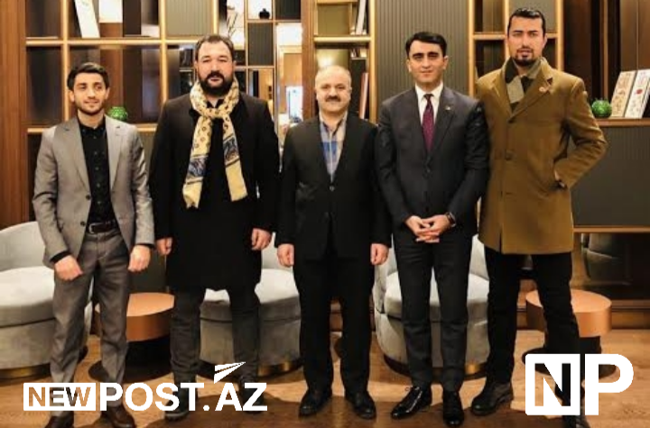 Azərbaycan Gənc Sahibkarlar Klubunun koordinatoru Türkiyəyə səfəri çərçivəsində bir qrup iş adamı ilə  görüşlər keçirib - FOTO