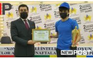 “02 Fevral Gənclər Günü” münasibətilə “Xəmsə” Milli İntellektual Oyunu üzrə Naftalan Şəhər Çempionatı keçirilib - FOTO