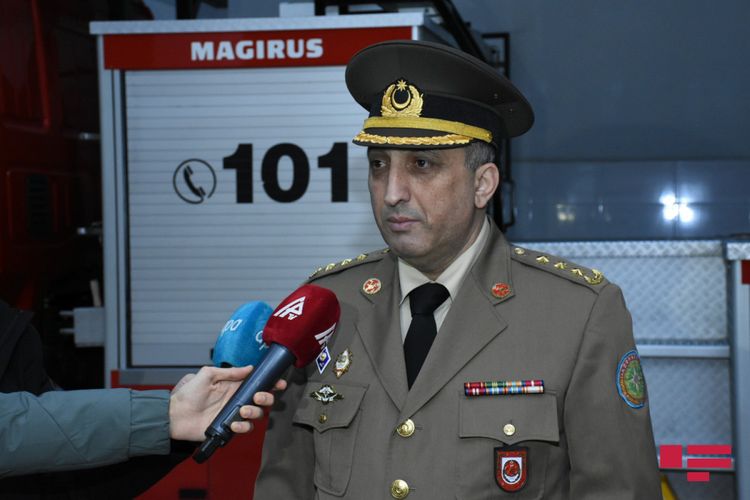 Hirkan Milli Parkında baş verən yanğının söndürülməsinə 1 təyyarə və 2 helikopter cəlb edilib
