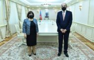 Sahibə Qafarova İordaniya səfiri ilə görüşüb