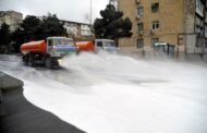 Bu gün Bakıda 554 küçə dezinfeksiya edildi