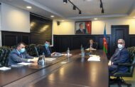 Bakıda qamışlıq yanır
