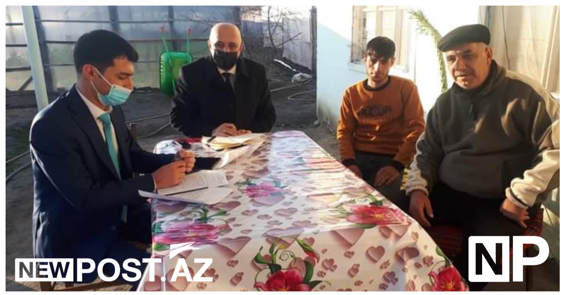 Ağdaşda qazi və yaralı hərbiçilər daim diqqət mərkəzindədir - FOTO
