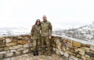 Prezident İlham Əliyev və birinci xanım Mehriban Əliyeva Şuşa şəhərində olublar