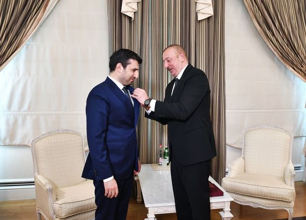 İlham Əliyev Selçuk Bayraktarı qəbul etdi - FOTO