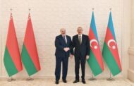 Azərbaycan və Belarus prezidentlərinin təkbətək görüşü başlayıb - FOTO