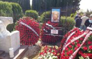 Azərbaycan Prezidenti və birinci xanım Mehriban Əliyeva Eldar Quliyevin dəfn mərasiminə əklil göndərib