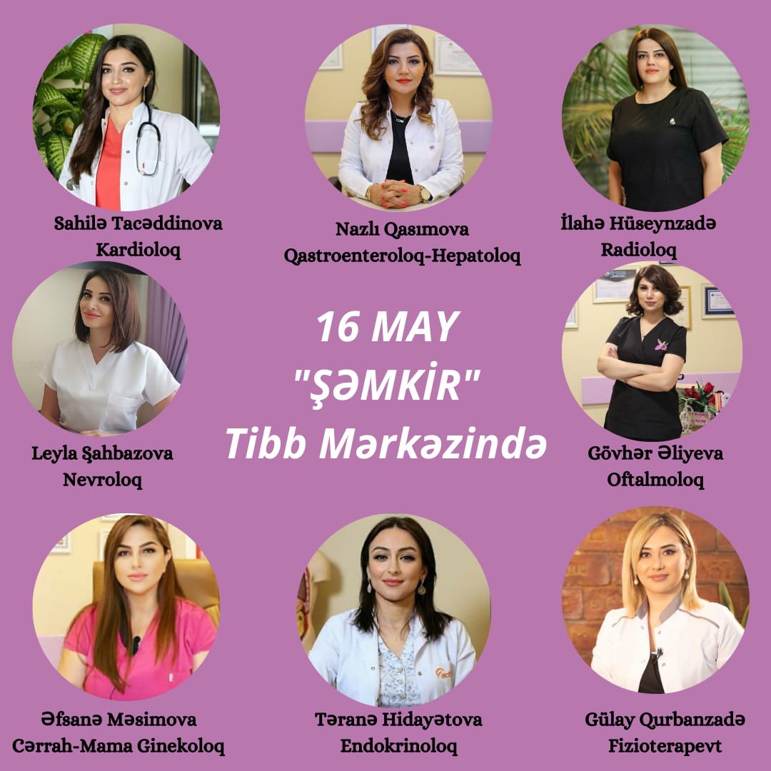 MƏLUMATINIZ OLSUN: Şəmkirdə Bakının peşəkar həkim heyətinin qəbulu olacaq - FOTO + VİDEO