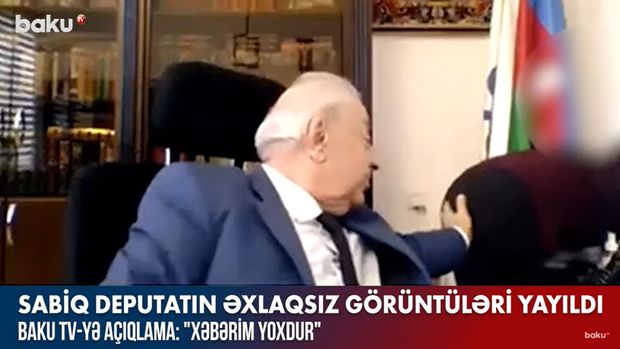 Sabiq deputat Hüseynbala Mirələmov yayılmış əxlaqsız görüntüləri ilə bağlı AÇIQLAMA verib - VİDEO
