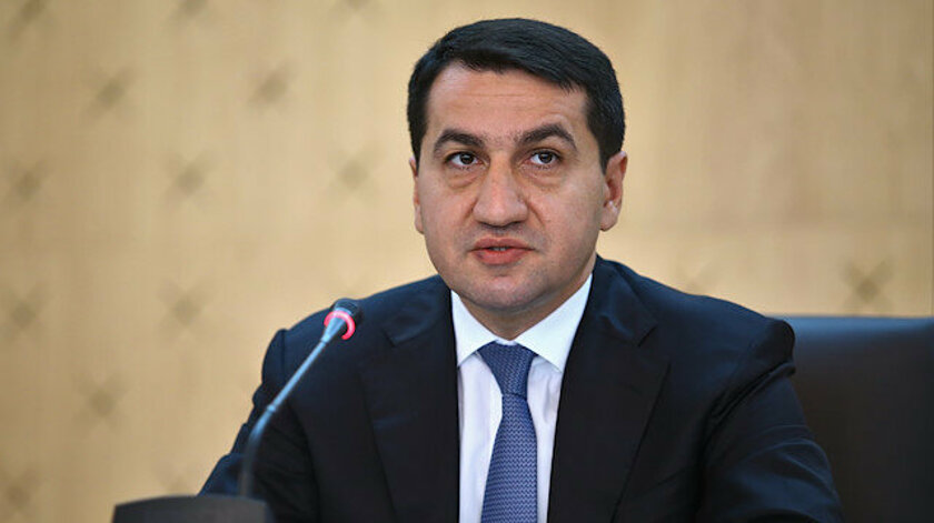 Hikmət Hacıyev minalanmış ərazilərdən yazdı