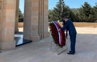 Lavrov Fəxri xiyabanı və Şəhidlər xiyabanını ziyarət edib - FOTO