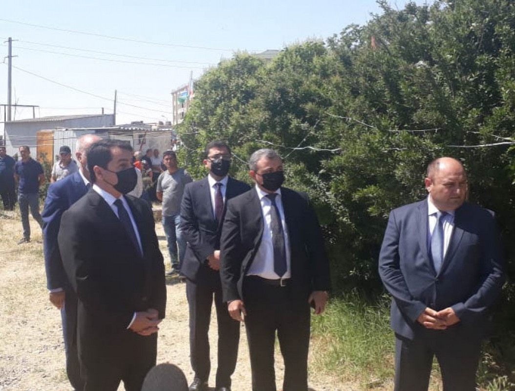 Kəlbəcərdə mina partlaması nəticəsində şəhid olan jurnalist Sirac Abışovla vida mərasimi keçirilir - FOTO