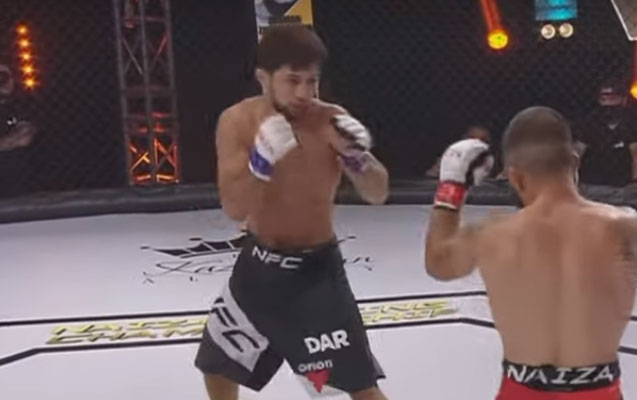 Azərbaycanlı MMA döyüşçüsü ermənini məğlub etdi - Video