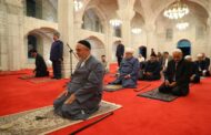 Din xadimləri Şuşada Yuxarı Gövhər Ağa məscidində namaz qılıblar - FOTO