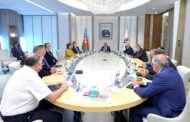 Rövnəq Abdullayev işdən çıxarılan vitse-prezidentlərlə belə vidalaşdı - Foto