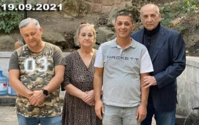 Rasim Balayev 35 il sonra ailəsi ilə İsa bulağında - Foto