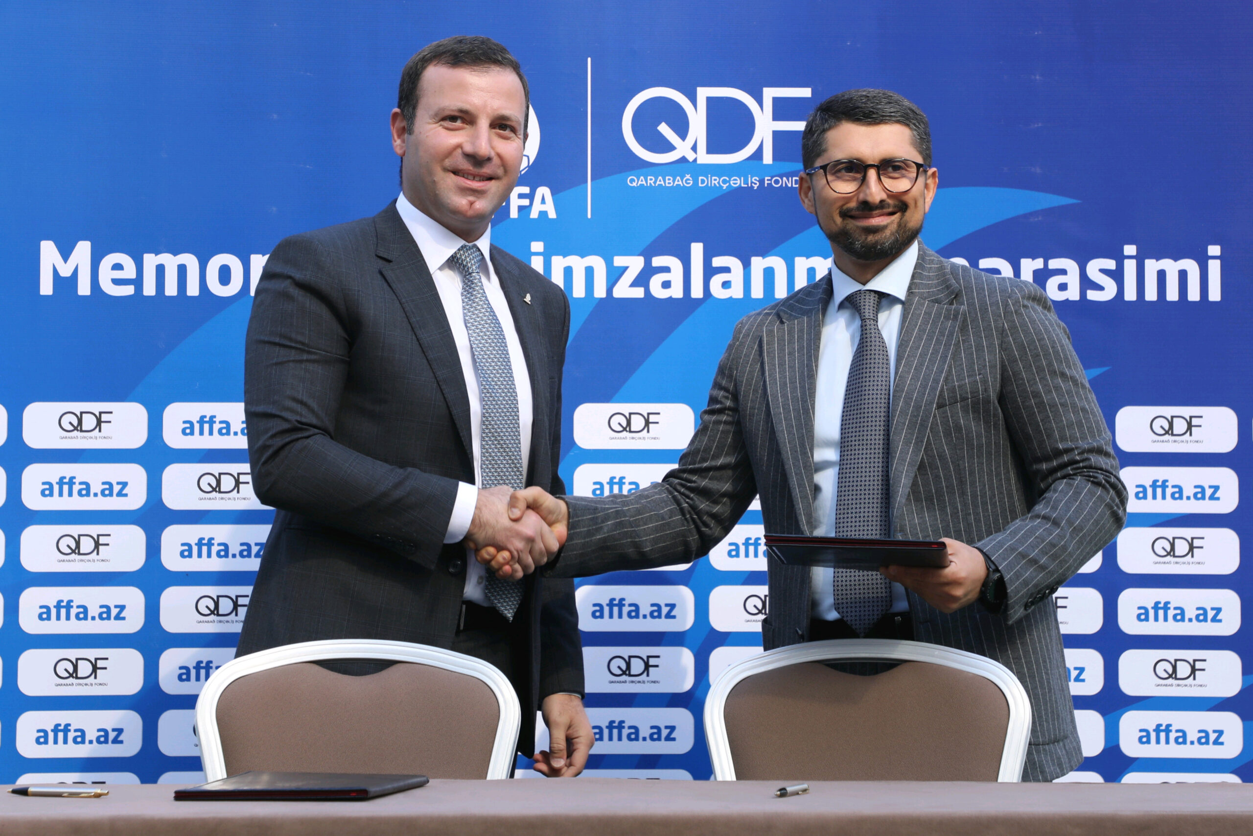 Qarabağ Dirçəliş Fondu və AFFA arasında Memorandum imzalanıb - FOTO