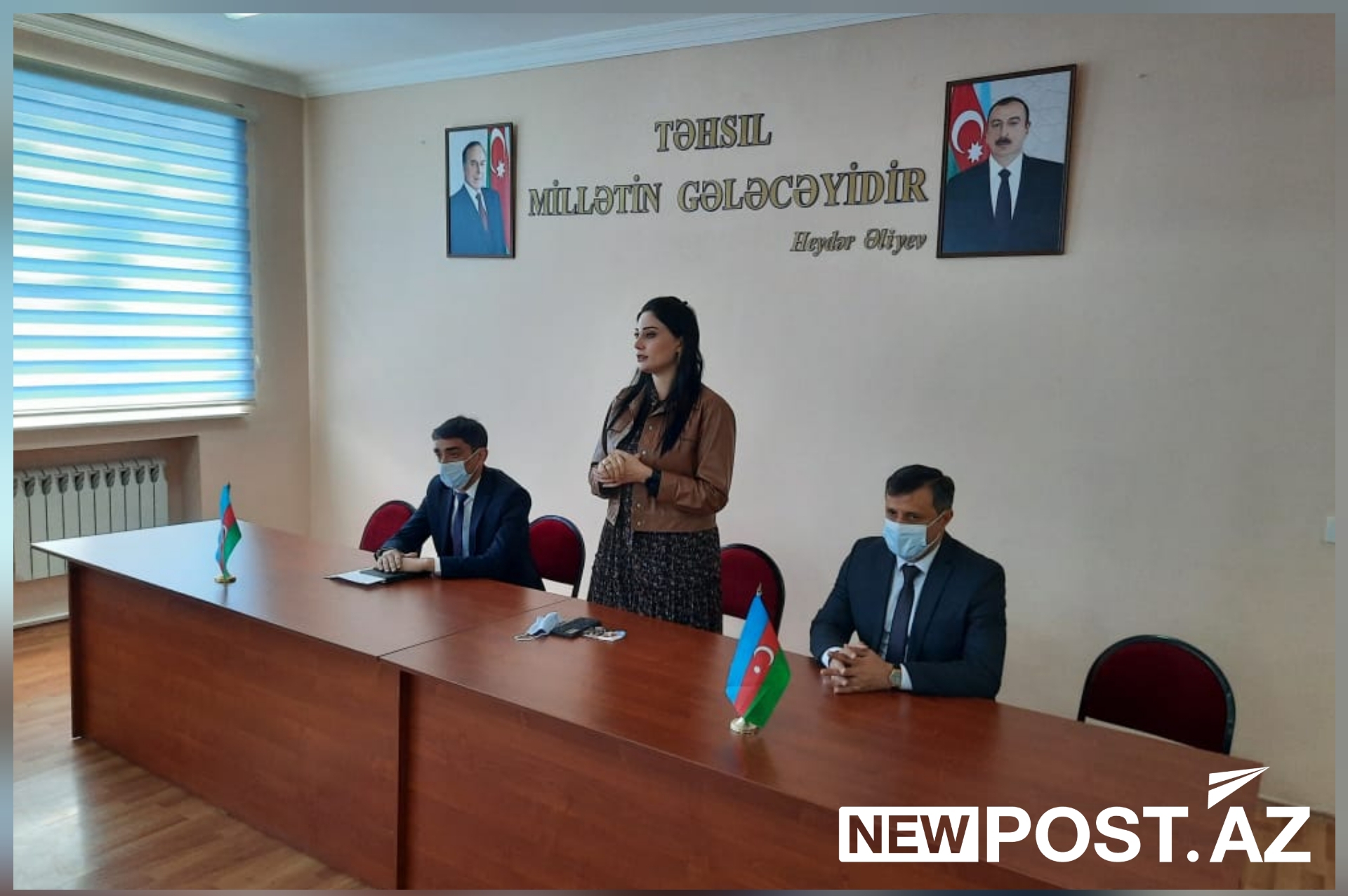 Yevlaxda “Zəfər Salnaməsi” layihəsi çərçivəsində növbəti görüş şəhər 2№-li tam orta məktəbdə baş tutub - FOTO